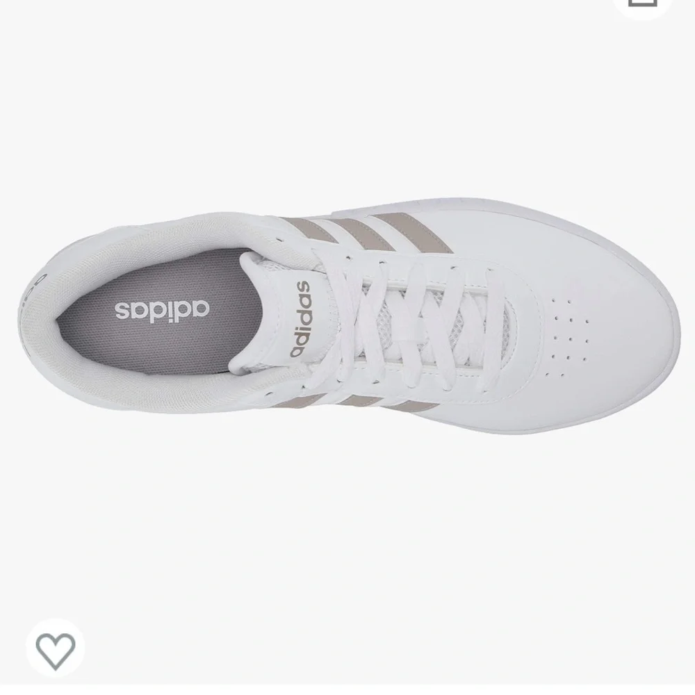 adidas white platino
